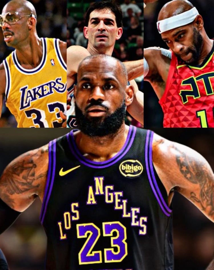 开云中国-41岁詹姆斯场均26分 而同期贾巴尔+斯托克顿+卡特场均合计25.9分